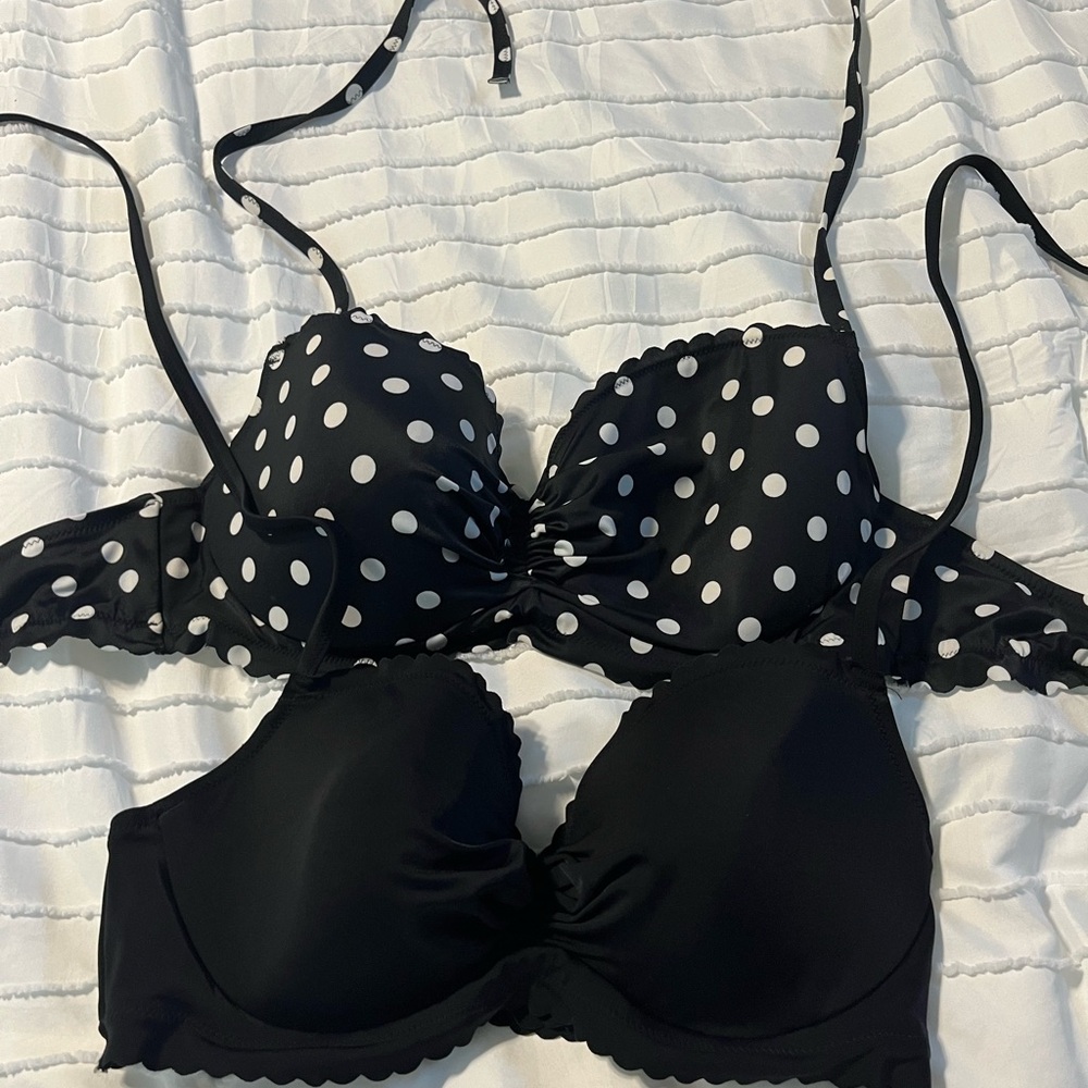 Victoria's Secret Scalloped Bikini Top Bundle